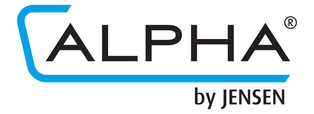 ALPHA by JENSEN Logo